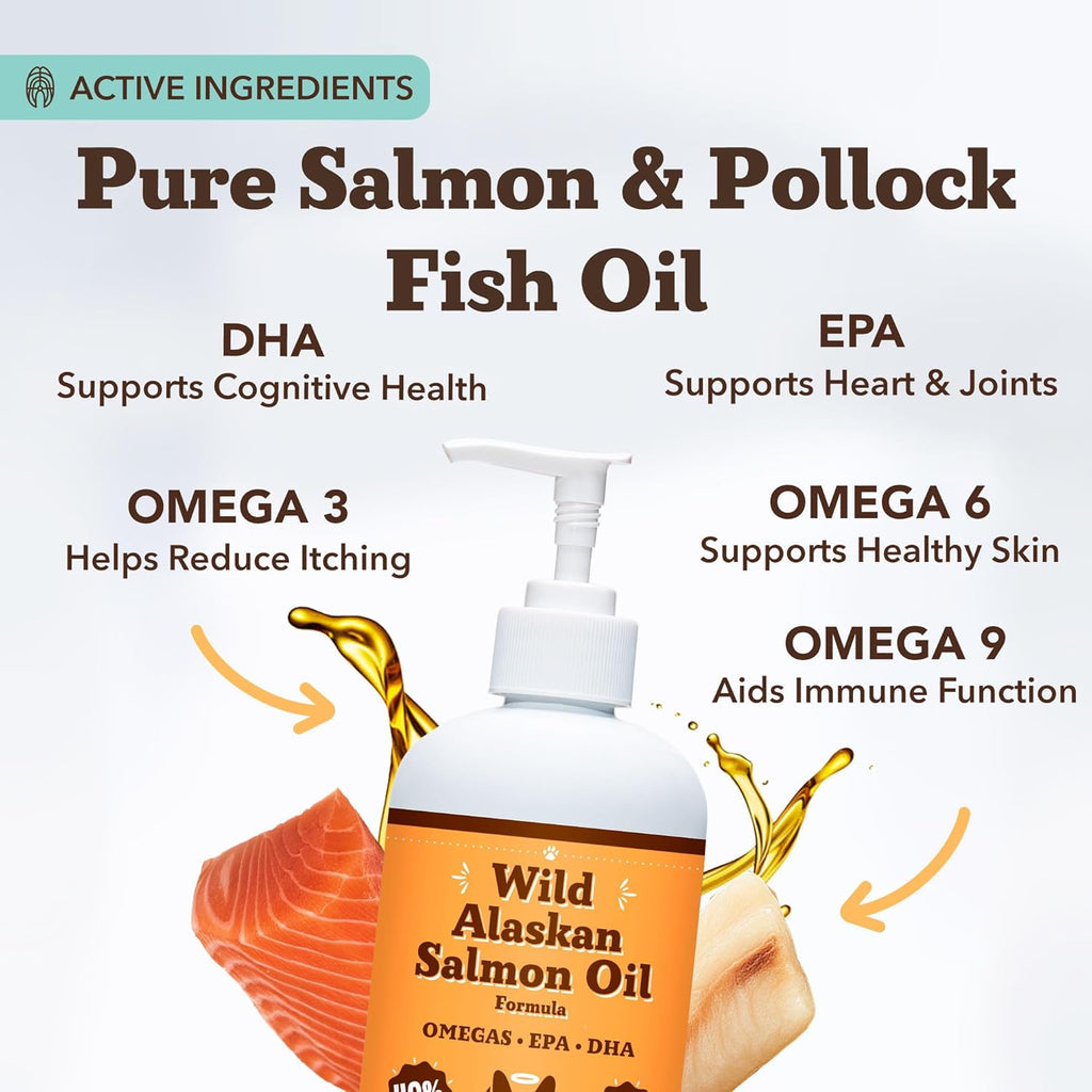 Wild Alaskan Salmon Oil Formula（16oz）